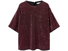 Name It fandango pink glitter paillet top